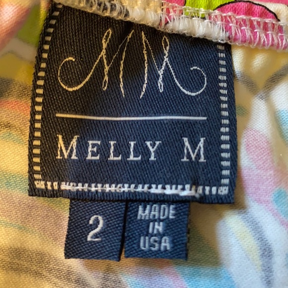 Melly M sz 2 halter tank top - Picture 2 of 6